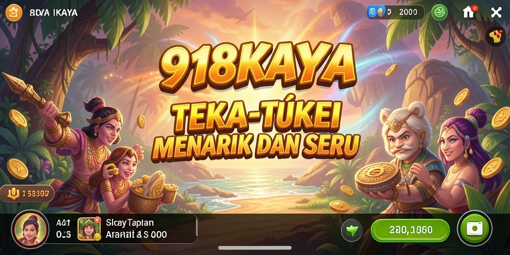 Screenshot gameplay 918KAYA yang menunjukkan tantangan puzzle yang menarik.