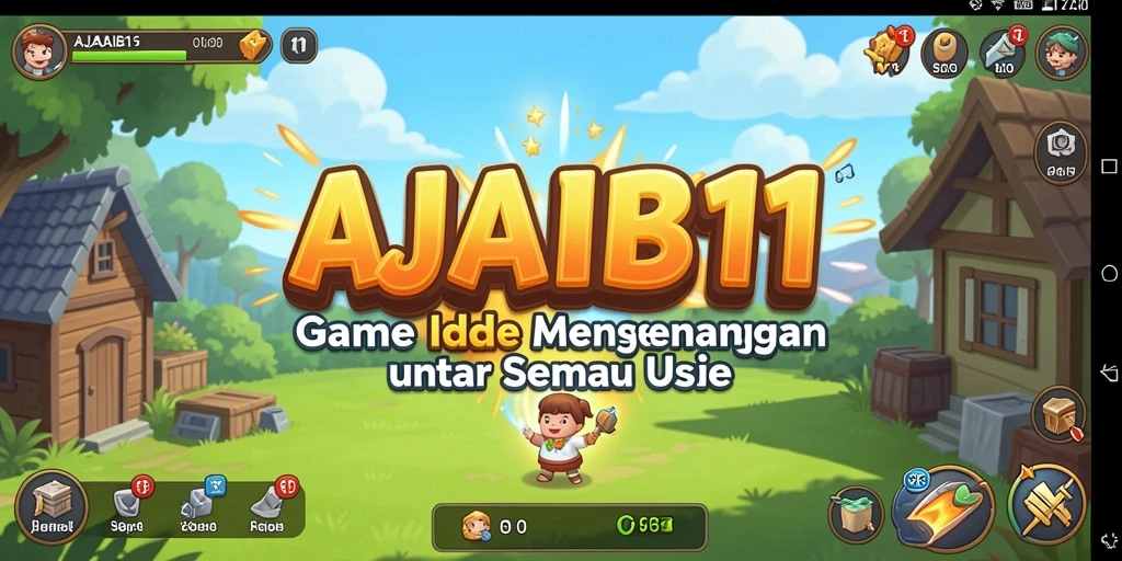 Tampilan gameplay AJAIB11 yang menarik dan interaktif.