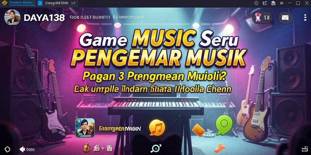 Tangkapan layar utama <strong>DAYA138</strong> menampilkan gameplay seru dan interaktif bermain musik.