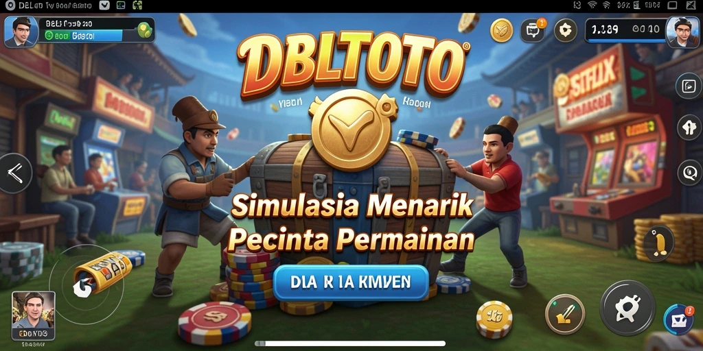 Screenshot gameplay DBLTOTO menunjukkan pengalaman simulasi yang mendebarkan.