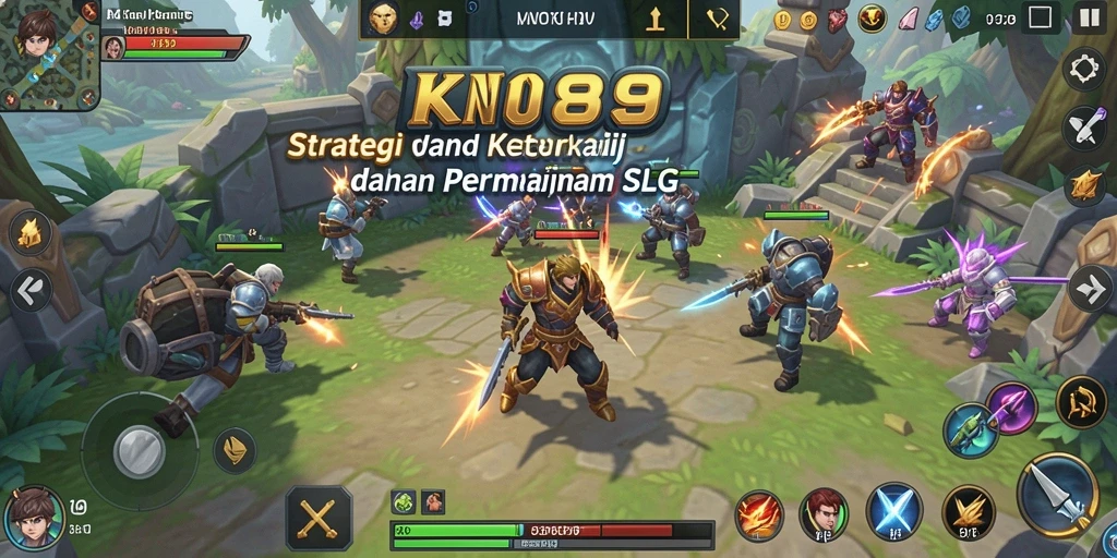 Tangkapan layar gameplay KNO89 menampilkan strategi mendalam dan antarmuka menarik.