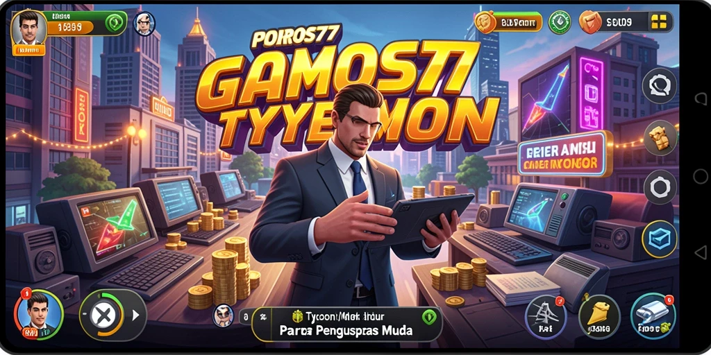 Tampilan gameplay POROS77 yang menakjubkan dan dinamis.