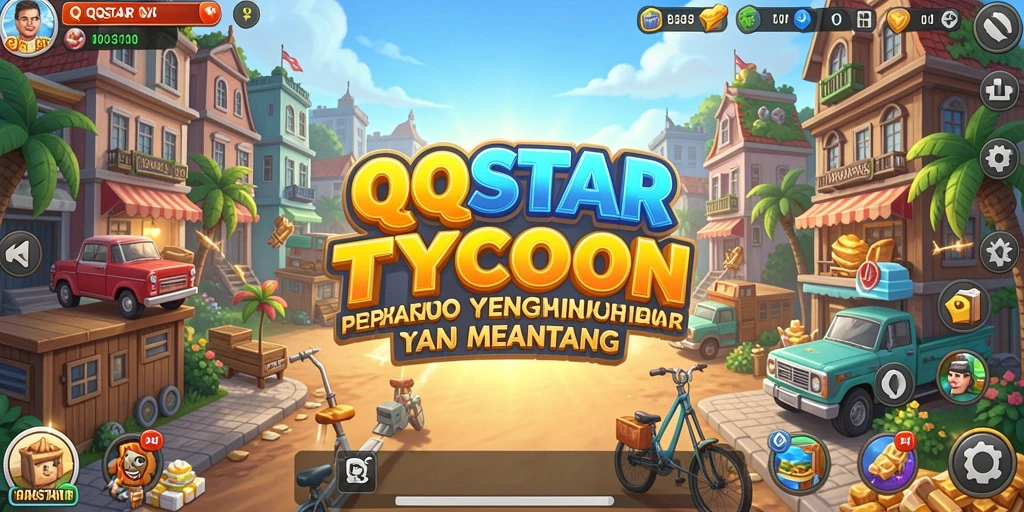 Tampilan gameplay <strong>QQSTAR</strong> yang menarik dan menantang.